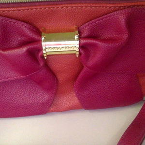 "BOWTASTIC" Betsy Johnson Wristlet Clutch
